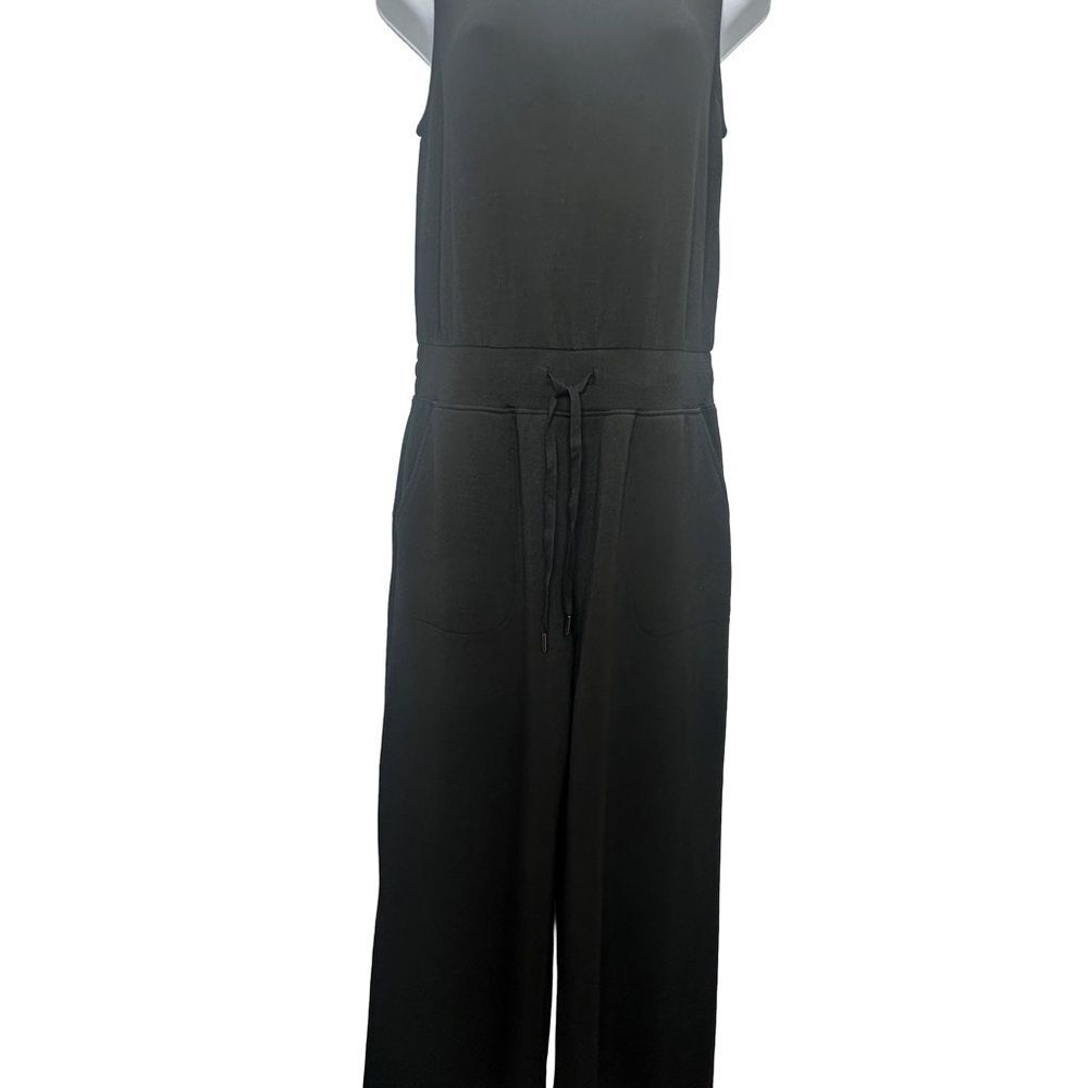 Nicole Miller Sleeveless wide leg Black Jumpsuit Size S